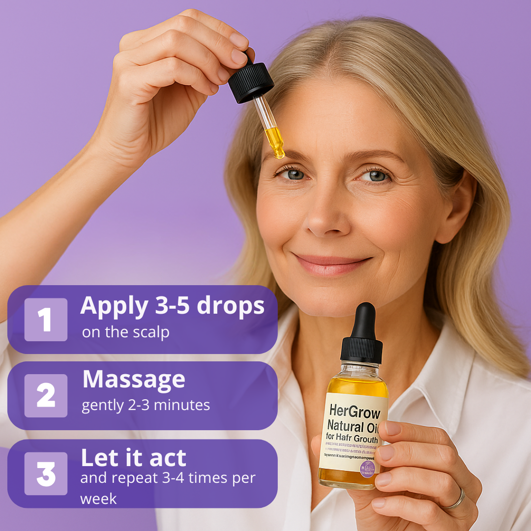 HerGrow™ Natural Hair Growth Serum Oil